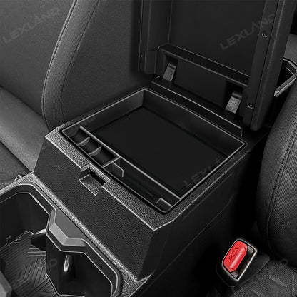 Tacoma Center Console Organizer ABS Armrest Storage Box Container Tray for Toyota