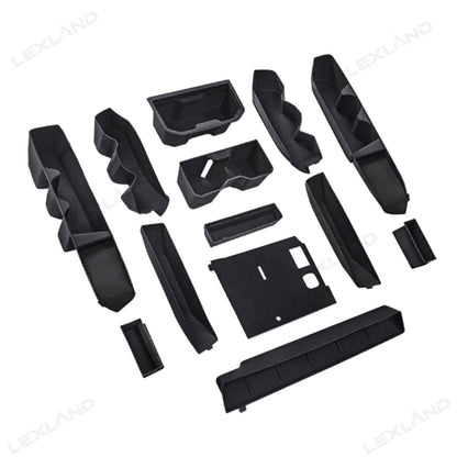 Tacoma/4Runner Interior Silicone Liner Insert Interior Cover & Organizer Set for Toyota