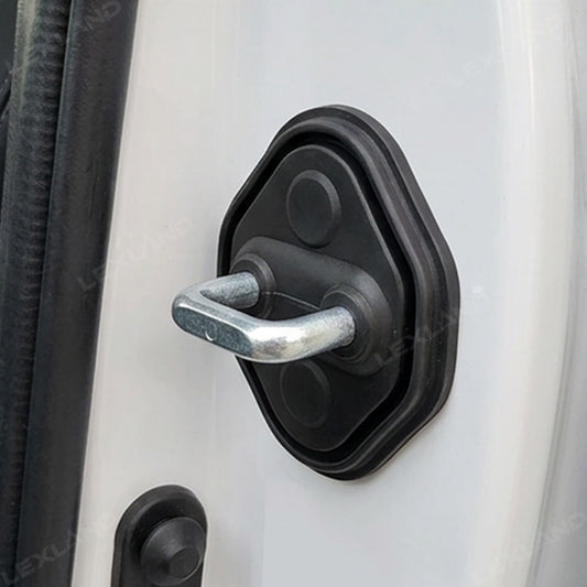 Tacoma/ 4Runner/ Land Cruiser Door Lock Cover Silicone Door Latch Cover Protector for Toyota