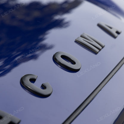 Tacoma Hood Letter Inserts Black Emblem Overlays For Toyota