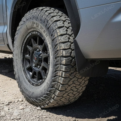 Tundra Mud Flaps No-Drill Splash Guards Front & Rear Fender Mudguards for Toyota