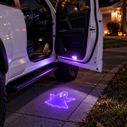 Tacoma/4Runner Halloween Ghost Door Puddle Lights LED Front Door Projector Lights 2PCS