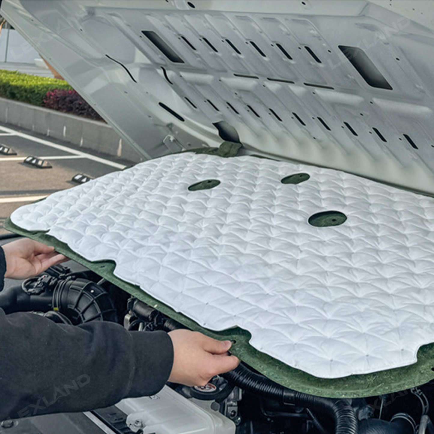 Land Cruiser LC250 Hood Engine Insulation Cotton Hood Sound Heat Insulation Pad Mat