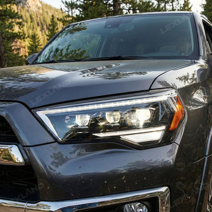 4Runner LED Headlights Front Head Lamp Replacement Kit with Sequential Turn Signal