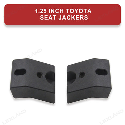 Tacoma/4Runner Front Seat Jackers Aluminium Alloy Riser Spacer Lift Stand 2PCS for Toyota