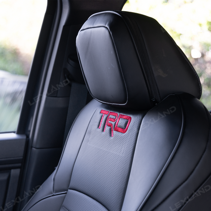 Tacoma /4Runner Seat Covers Full Coverage Embossed Seat Protector with TRD Style