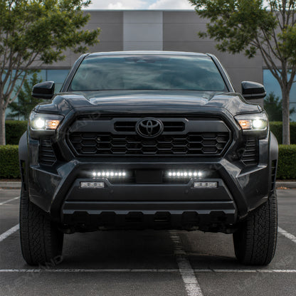 Tacoma Lower Grille Light Bar Kit Front Bumper LED Lamps 2PCS for Toyota