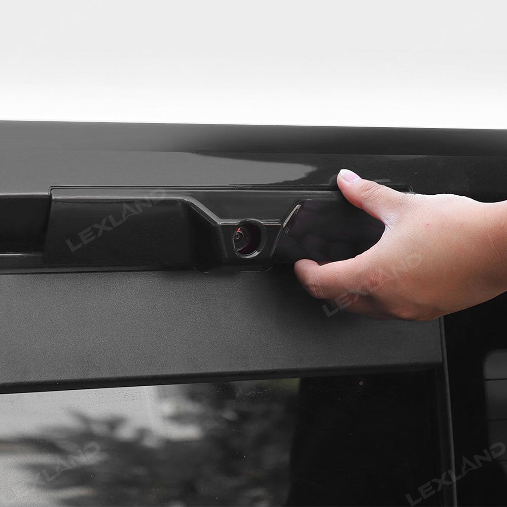 Silverado 1500 Smoked Third Brake Light Cover & Tail Light Covers Overlays Rear Lamp Protector