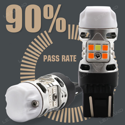 Tacoma Front DRL Turn Signal Parking Light 7443 LED Bulb Replacement Kit