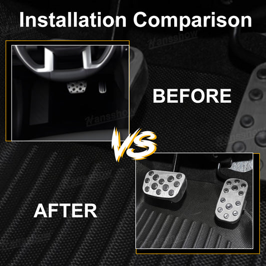 Tacoma/4Runner Aluminum Foot Pedal Covers Non Slip Accelerator Brake Pedal Pads