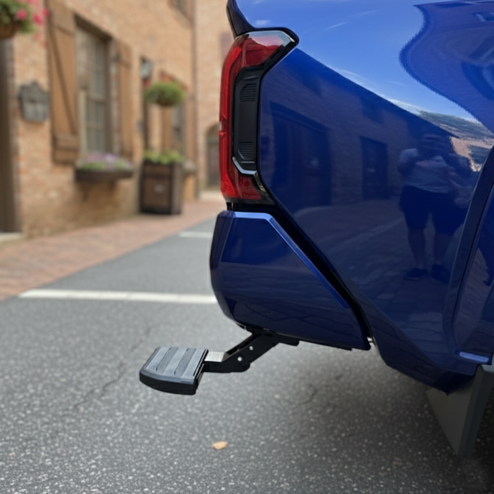 Tacoma Rear Bed Step Retractable Aluminum Truck Tailgate Step for Toyota