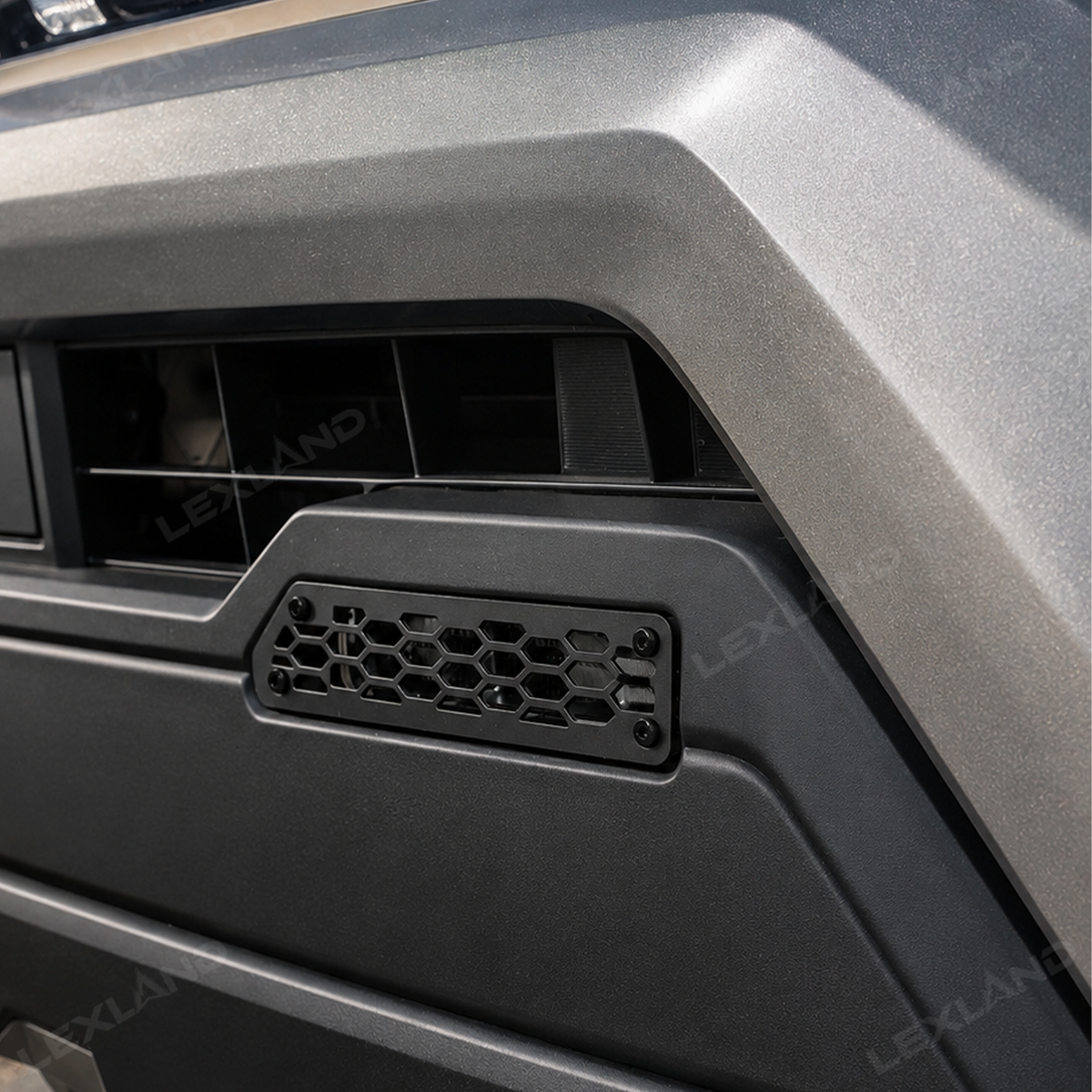 Tacoma Front Fog Light Grille Covers Exterior Protection Covers 2PCS for Toyota