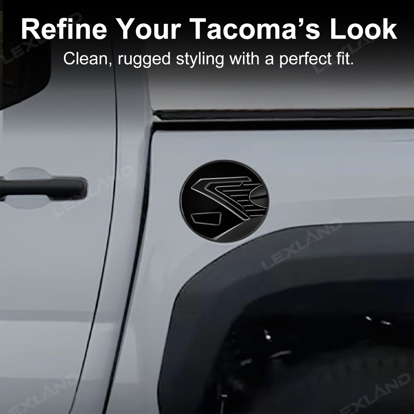 Tacoma Fuel Tank Cover ABS Door Gas Filler Cap for Toyota