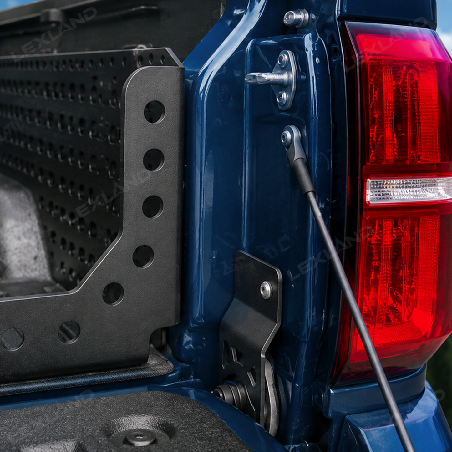 Tacoma Tailgate Theft Protector Truck Bed Tailgate Anti-theft Lock Security for Toyota