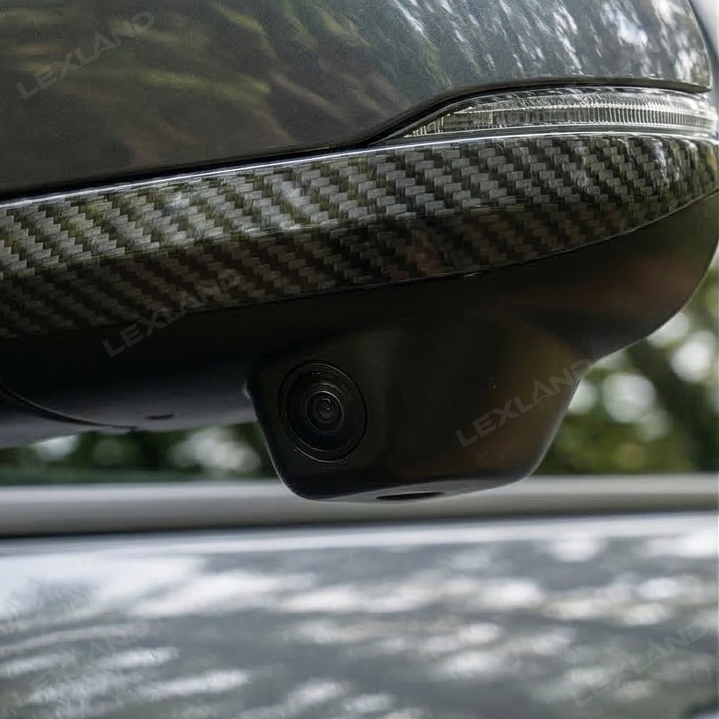 Tacoma/4Runner Rearview Side Mirror Stripe Cover Trim ABS Exterior Decorative Strips 4PCS for Toyota