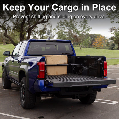 Tacoma/4Runner Cargo Stabilizer Bar Adjustable Truck Bed Load Stop Divider Bar for Toyota