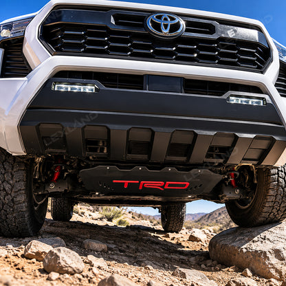 Tacoma Skid Plate with TRD Style Front Engine Undercover Underbody Protection Plate for Toyota