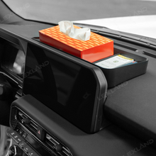 Land Cruiser Dashboard Organizer Tray Behind Screen Center Console Storage Box for Toyota