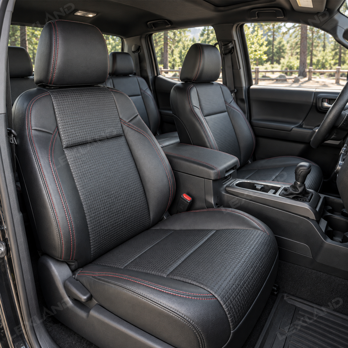 Tacoma Seat Covers OEM-Style Fit Seat Protector Interior Seat Upholstery Upgrade for Toyota