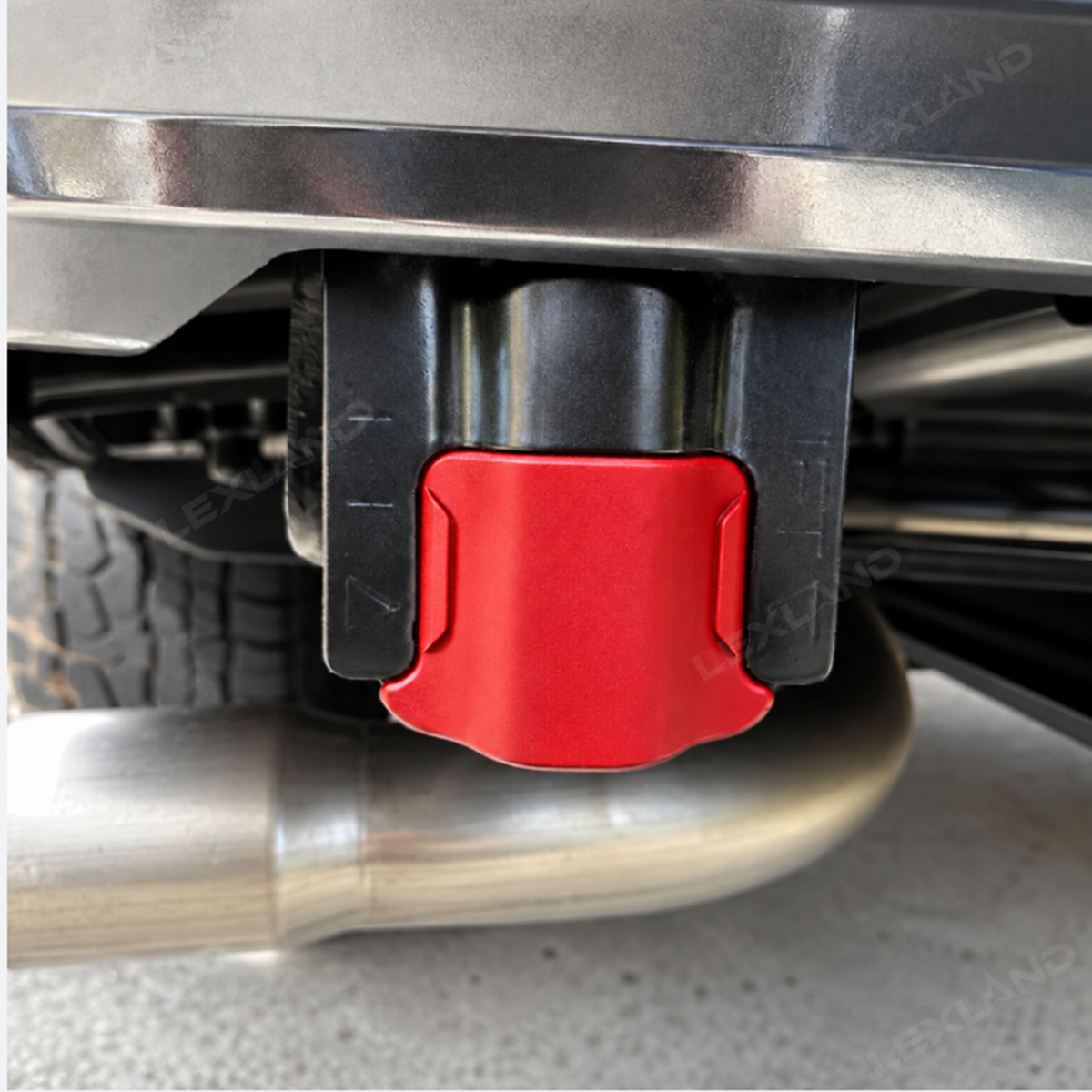 Tacoma Rear Bumper Hitch Crossmember End Caps 2PCS Clip-On Installation for Toyota