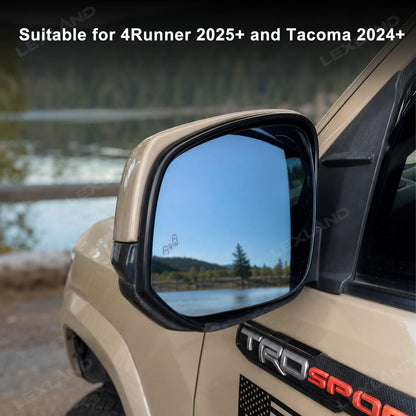 Tacoma/4Runner Wide View Side Mirrors with Blind Spot Detection Heated Rearview Mirror Glass Replacement Kit