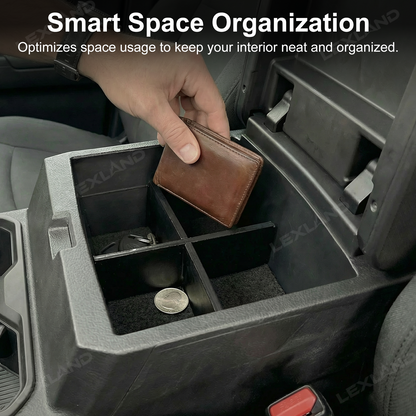 Tacoma Center Console Organizer Insert Storage Divider Interior Accessories for Toyota