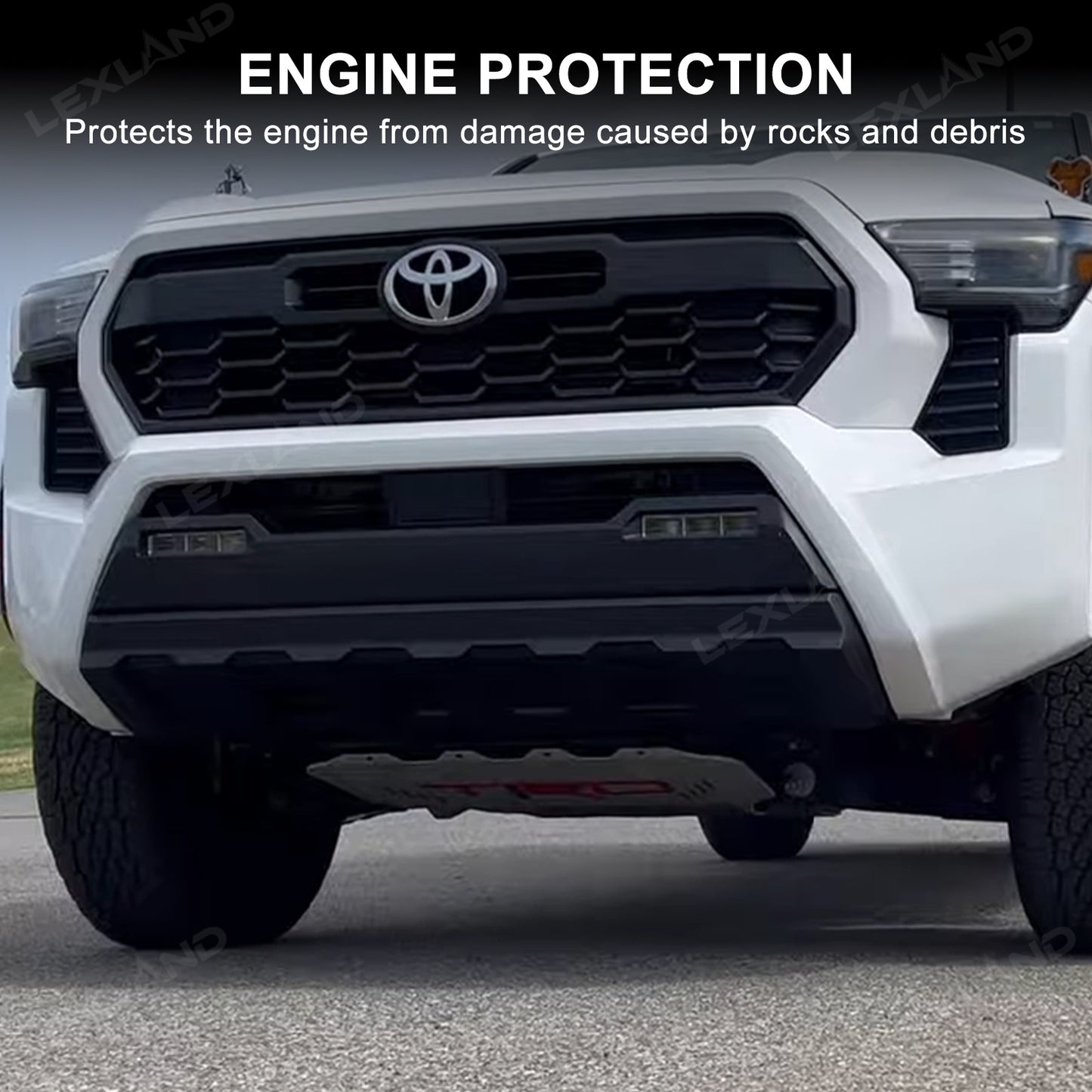 Tacoma Aluminum Front Engine Skid Plate for Toyota