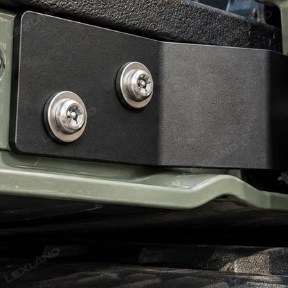 Silverado 1500 Anti-Theft Lock Security Stainless Steel Tailgate Theft Protector for Chevy