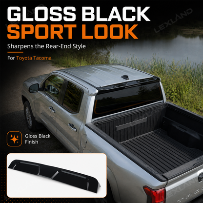 Tacoma Rear Roof Truck Spoiler Wing Rear Truck Splitter for Toyota