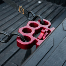Tacoma Brass Knuckle-Style Truck Bed Tie-Down Anchor Aluminum Alloy Truck Bed Cleat Universal for Trucks