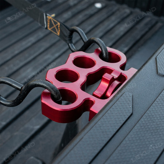 Tacoma Brass Knuckle-Style Truck Bed Tie-Down Anchor Aluminum Alloy Truck Bed Cleat Universal for Trucks