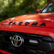 Tacoma Hood Letter Inserts Black Emblem Overlays For Toyota