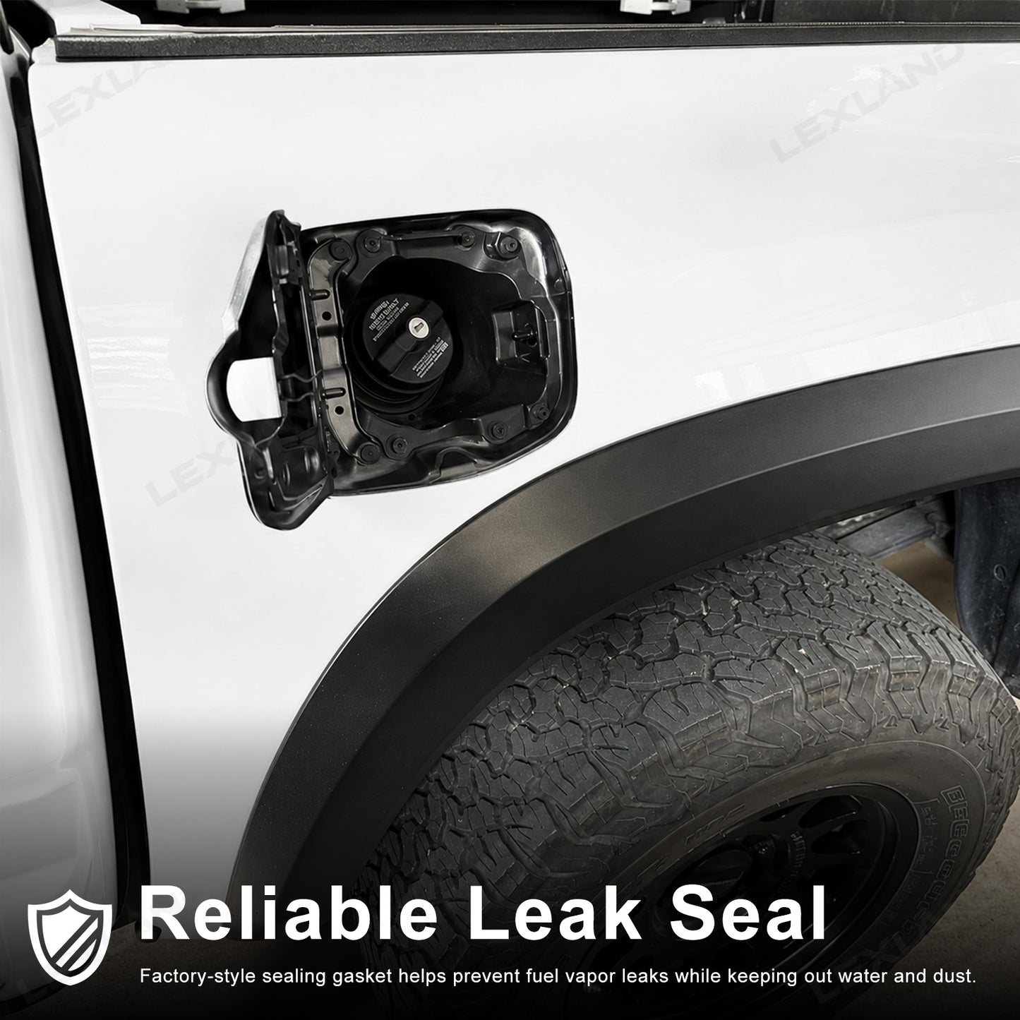 Tacoma Locking Gas Cap Anti-Theft Fuel Cap Replacement Leak-Proof Sealed Gas Tank Cap