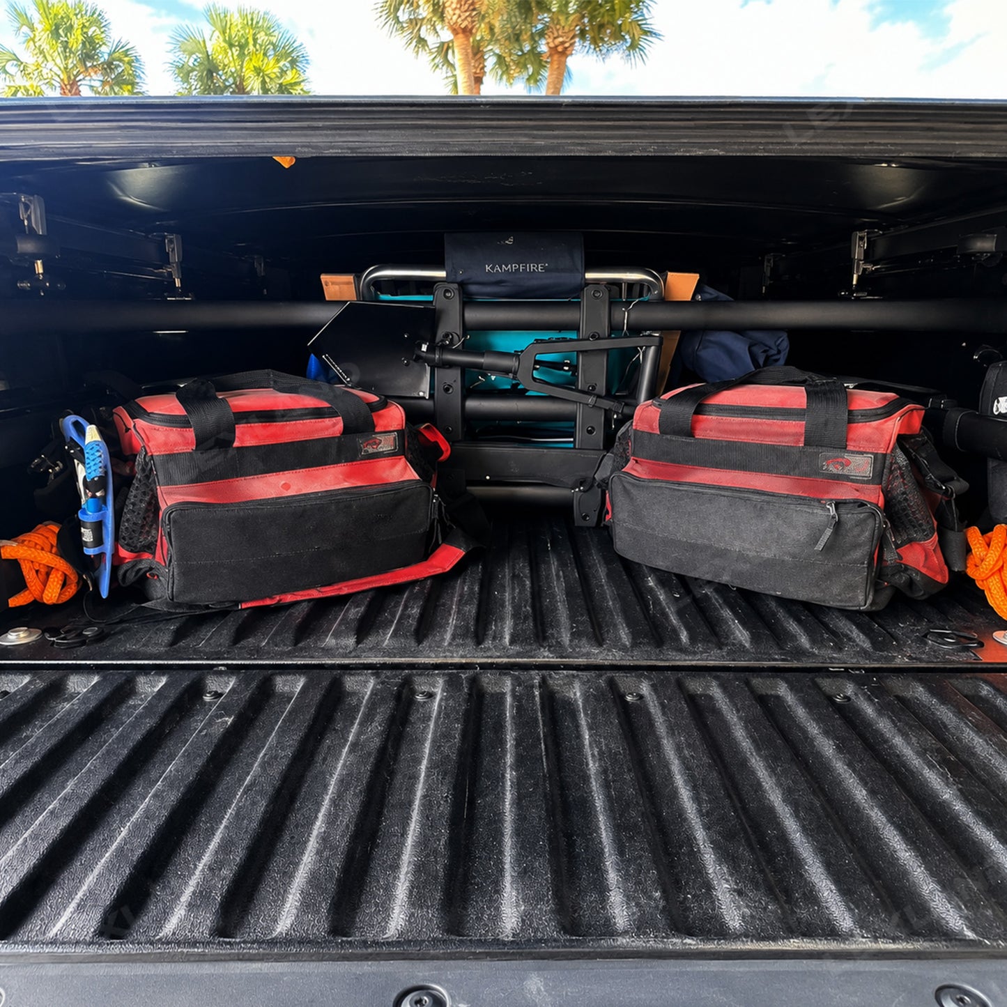 Tacoma Trunk Bed Extender Aluminum Alloy Tailgate Extender Cargo Extender Support for Toyota