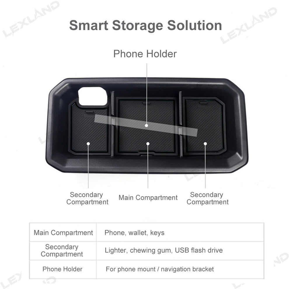 tundra-center-console-organizer-tray-dashboard-storage-box-with-phon