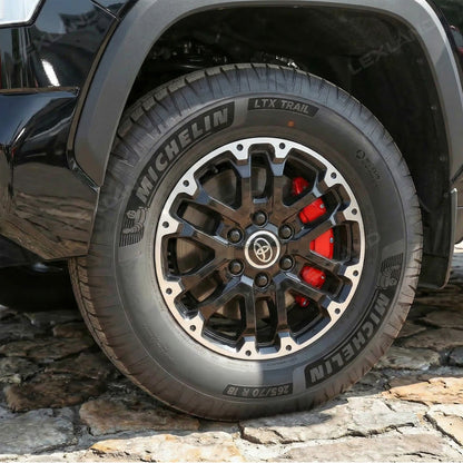 Tundra Brake Caliper Covers Front and Rear Bolt-On Caliper Protectors for Toyota