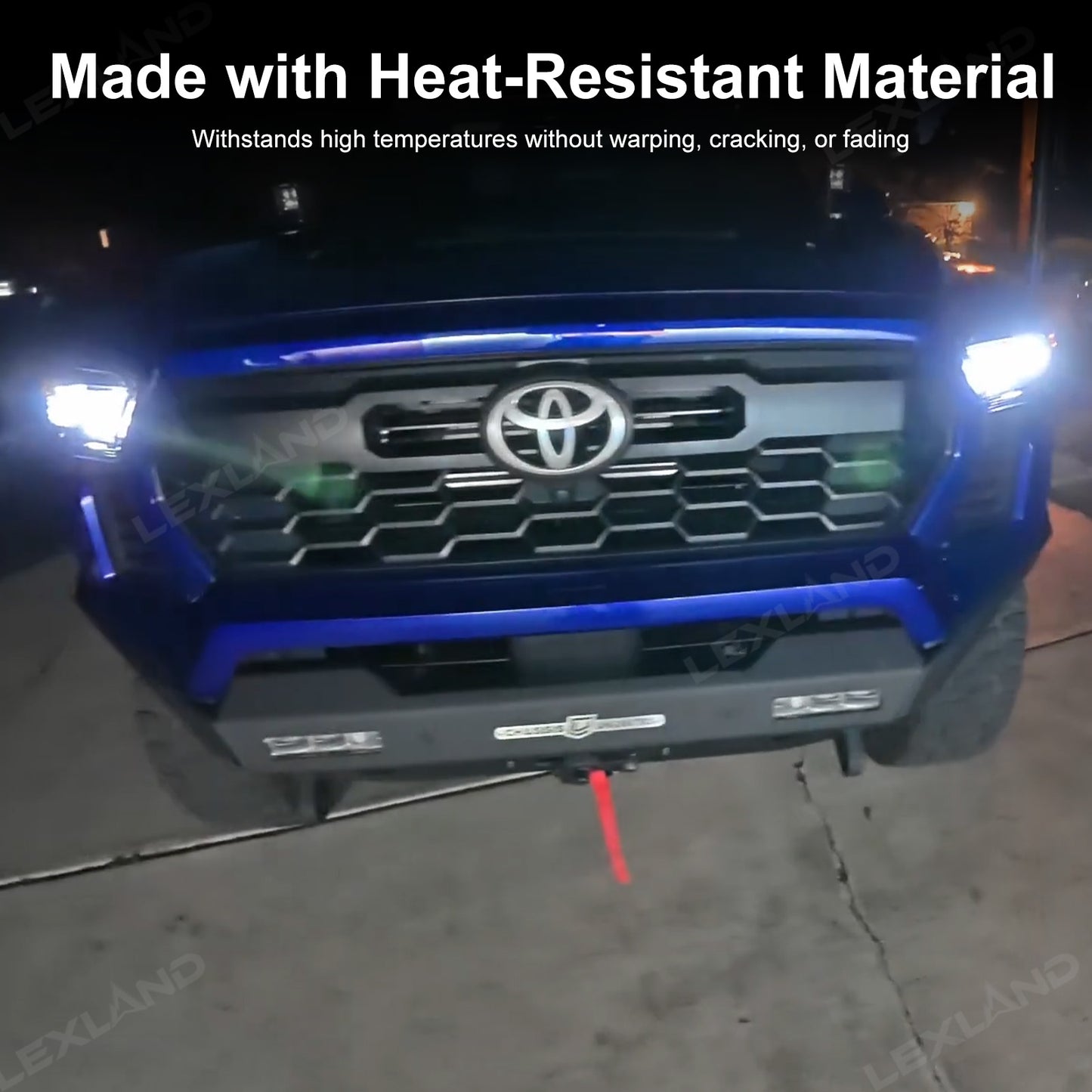 Tacoma Front DRL Turn Signal Parking Light 7443 LED Bulb Replacement Kit