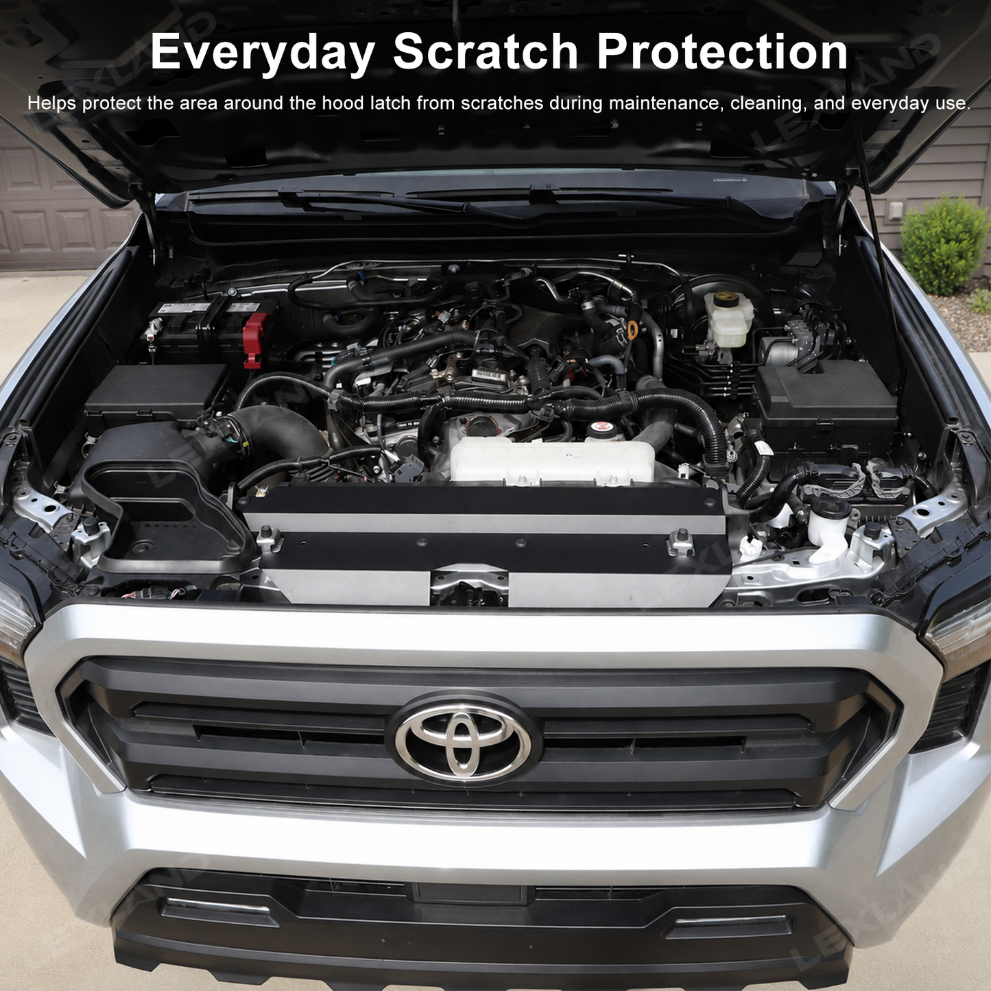 Tacoma Engine Hood Latch Guard Panel Trim Front Upper Radiator Cover for Toyota