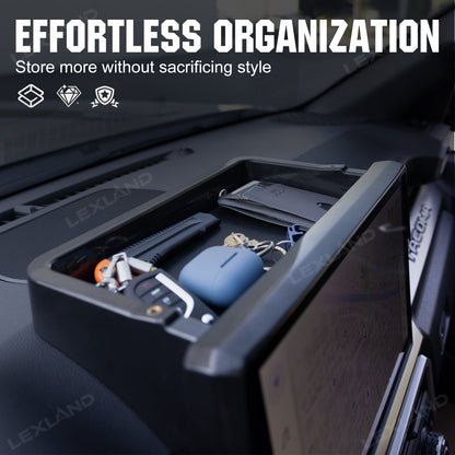 Tacoma/4Runner Dashboard Storage Box Behind Screen Center Console Organizer Tray