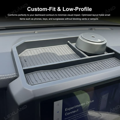 Tacoma/4Runner Dashboard Organizer Tray Behind Screen Interior Dash Storage Box for Toyota