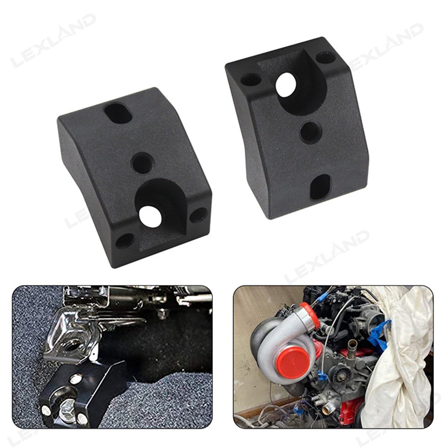 Tacoma/4Runner Front Seat Jackers Aluminium Alloy Riser Spacer Lift Stand 2PCS for Toyota