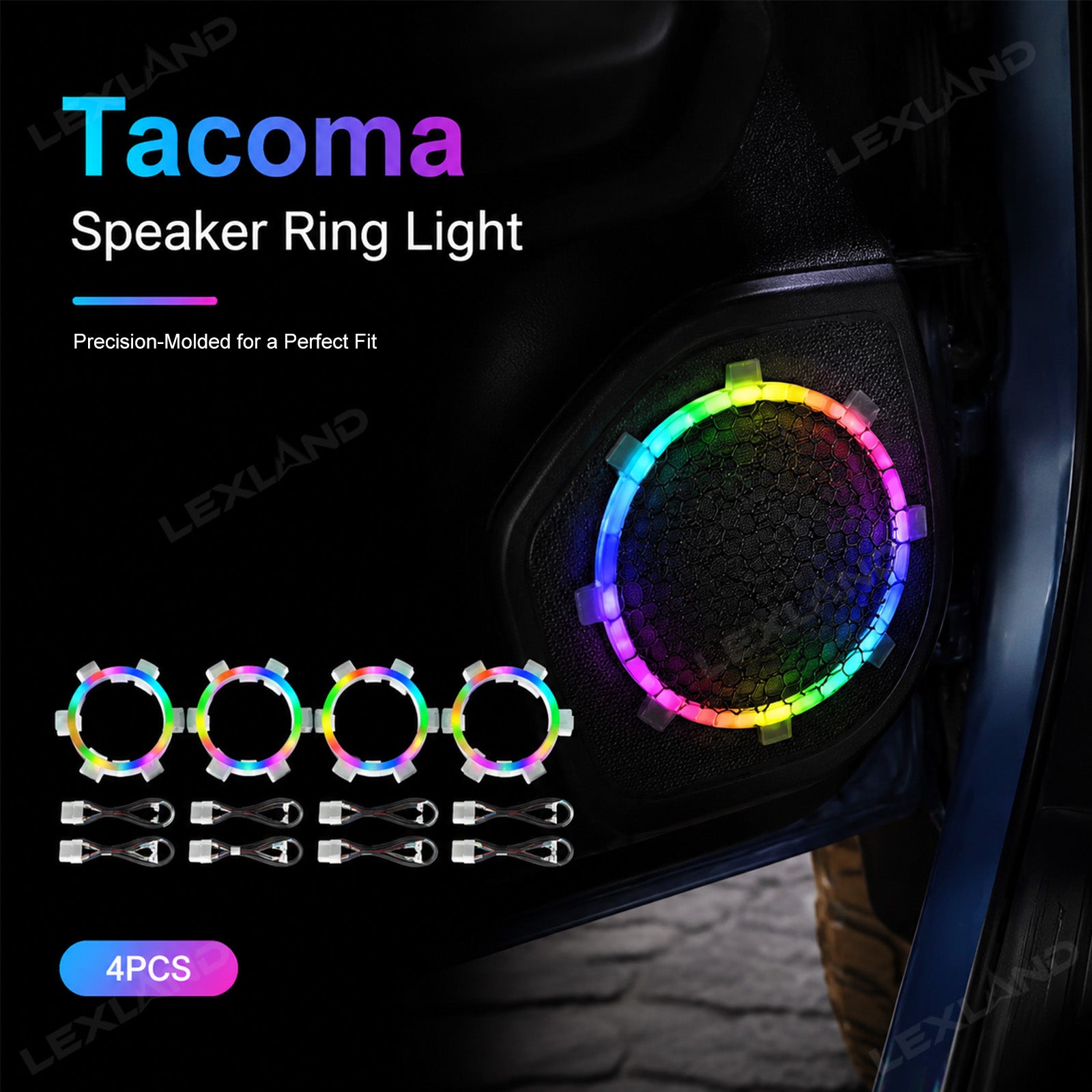 Tacoma RGB Ambient Lighting Kit Dynamic Interior LED Light Strips