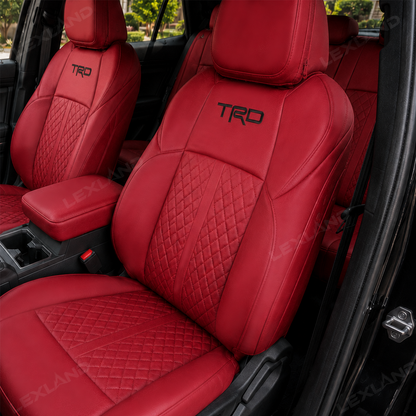 Tacoma/4Runner Seat Covers Diamond Pattern Seat Protectors TRD-Style Interior Protection for Toyota