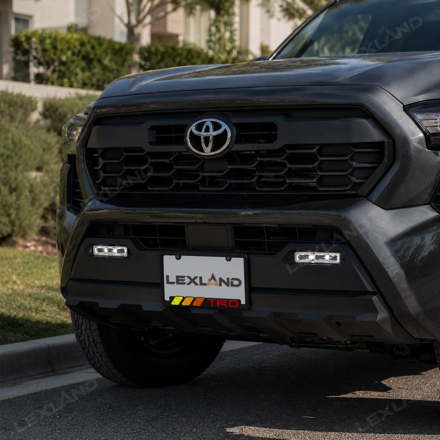 Tacoma/ 4Runner/ Tundra Front Rear License Plate Frame TRD Style License Plate Cover Holder