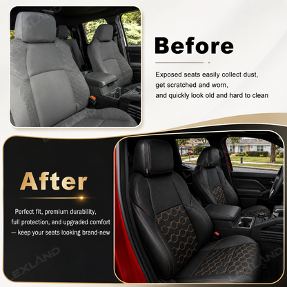 Tacoma /4Runner Seat Covers Platinum Style Premium Interior Upgrade for Toyota