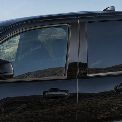 Tacoma B Pillar Trim Covers Door Pillar Overlays Decals 4PCS for Toyota