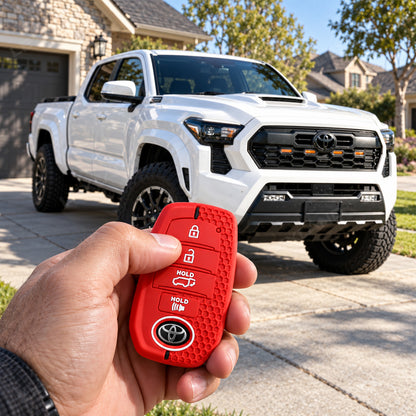 Tacoma/4Runner/Tundra Key Fob Cover Protective Silicone Key Fob Case 2.0 for Toyota