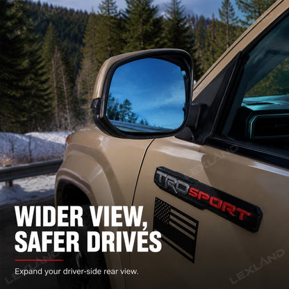 Tacoma/4Runner Wide View Side Mirrors with Blind Spot Detection Heated Rearview Mirror Glass Replacement Kit