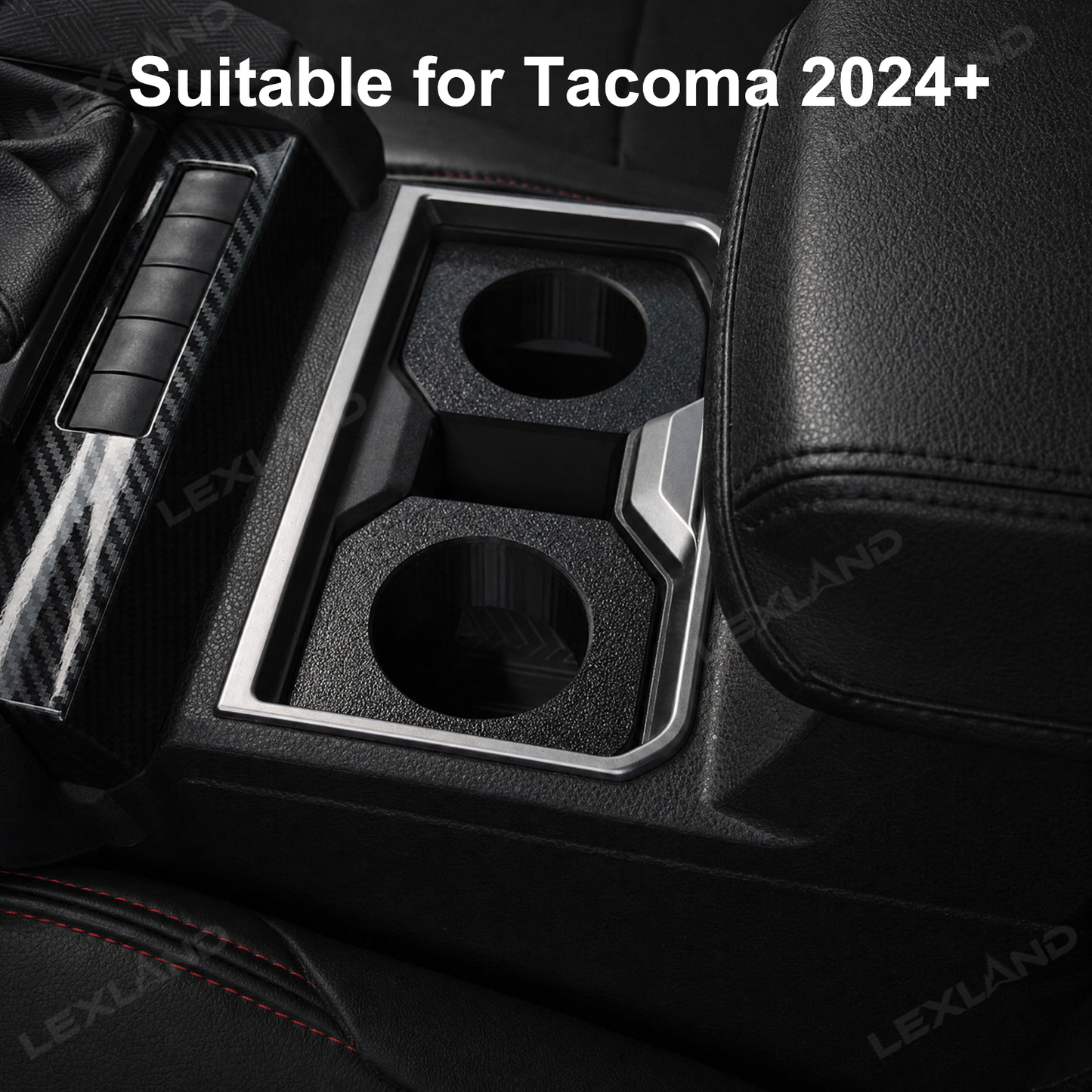 Tacoma Skinny Can Holder ABS Center Console Cup Holder Adapter Insert for Toytota