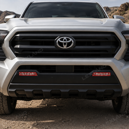 Tacoma Front Fog Light Grille Covers Exterior Protection Covers 2PCS for Toyota